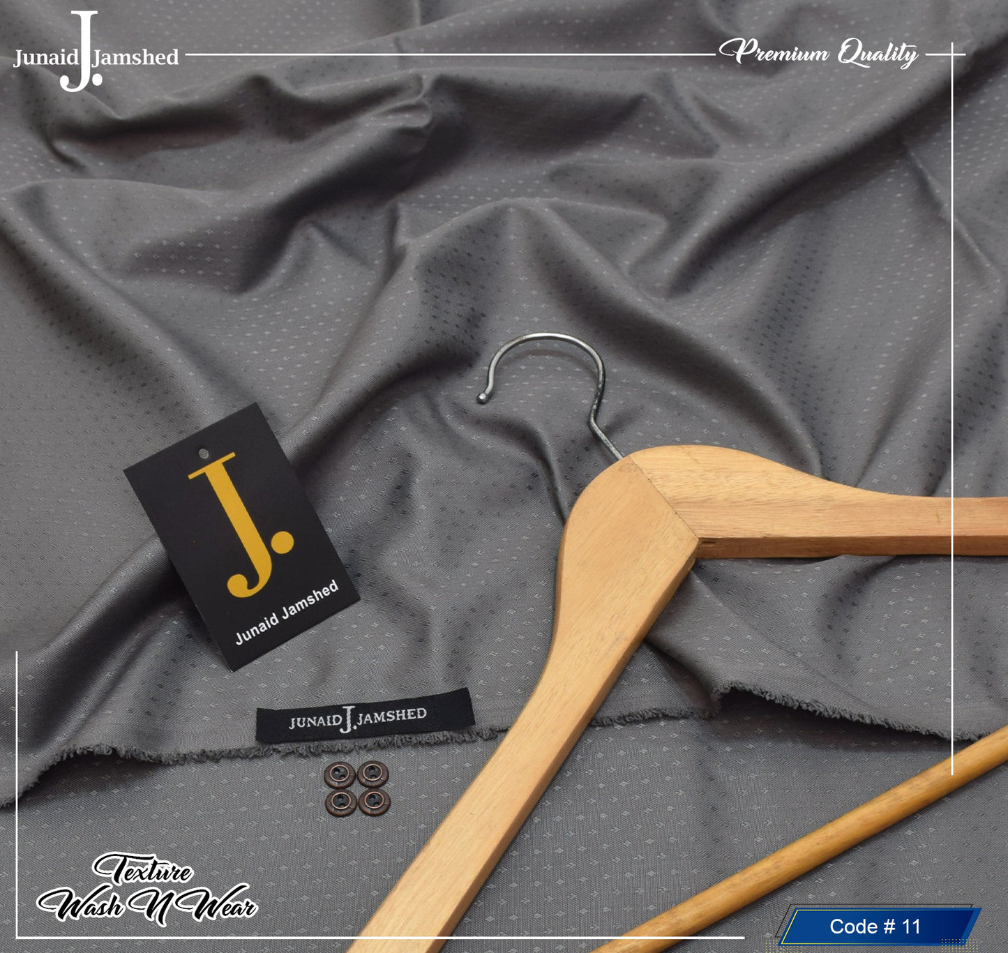 J. Self Texture Wash&Wear (Charcoal )