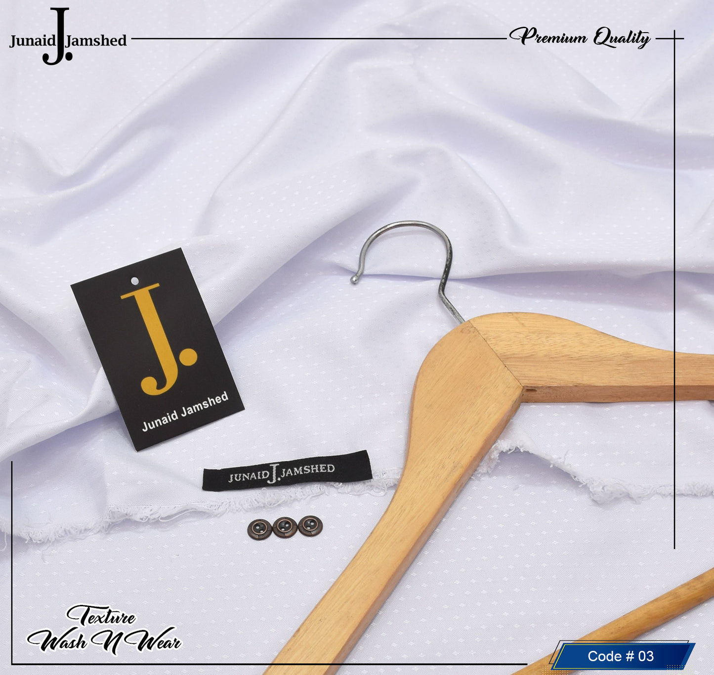 J. Self Texture (Pure White) | Summer Wash & Wear