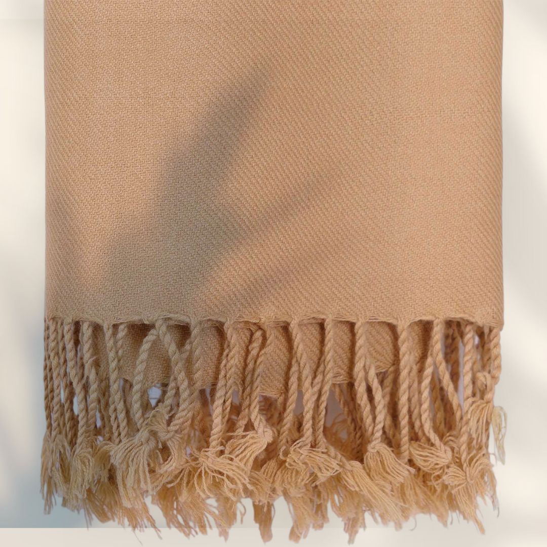 Virsa Woolen Shawl-Skin