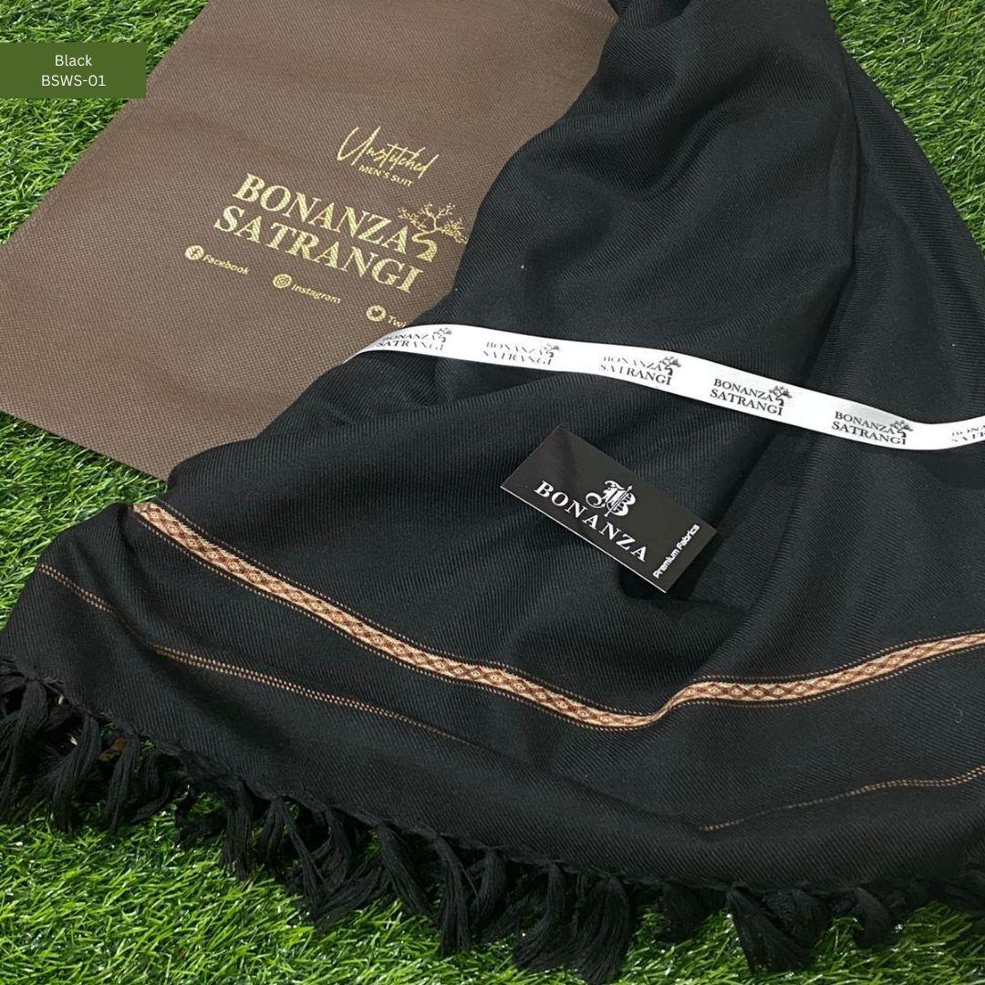 Bonanza Satrangi Shawl-Black