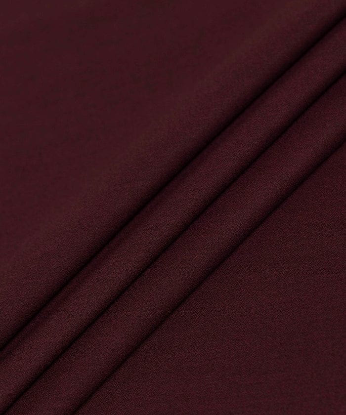 Universal Wool Mahroon-Unstitched Men's Wear