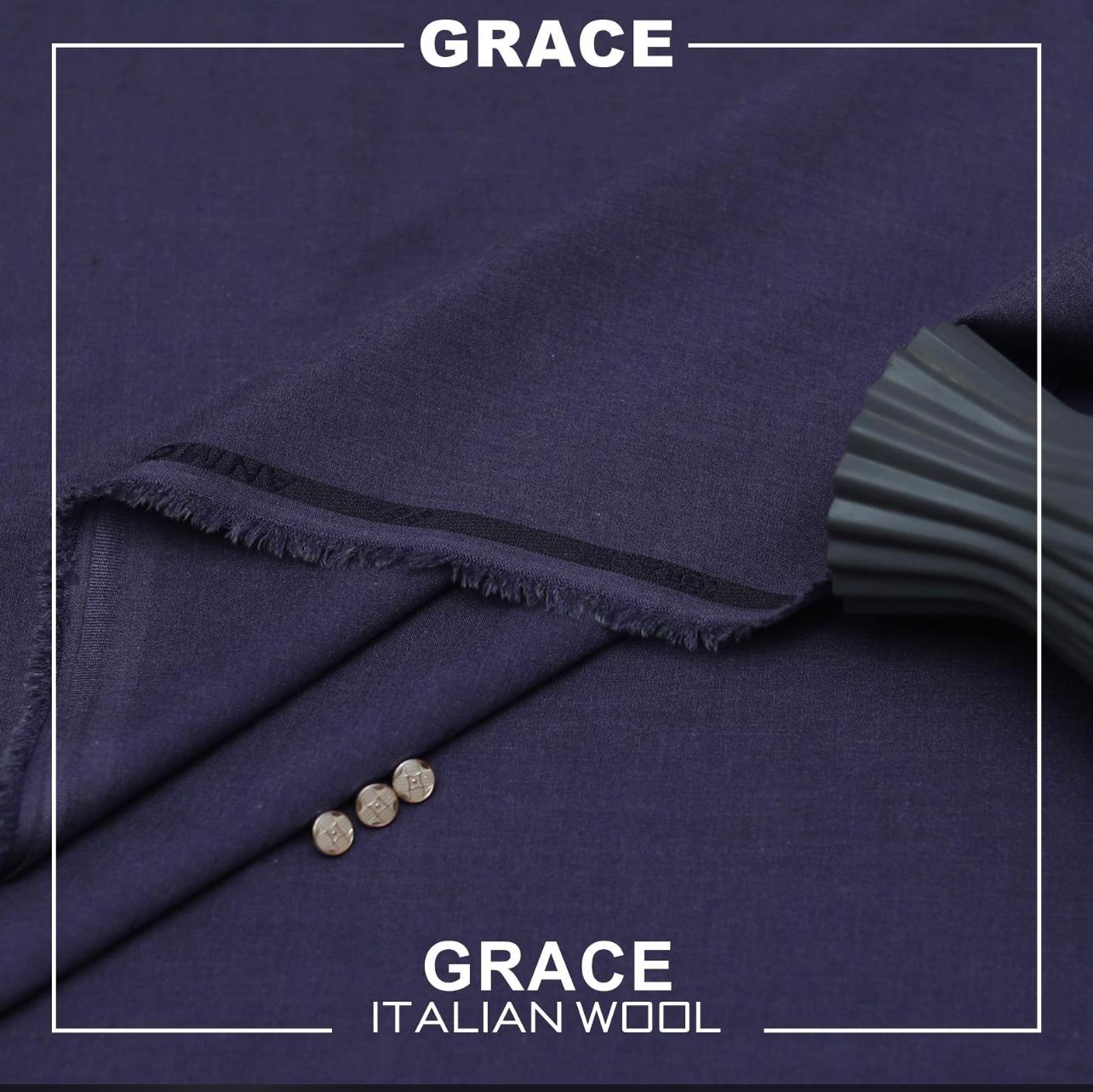 Grace Italian Wool-Deep Purple