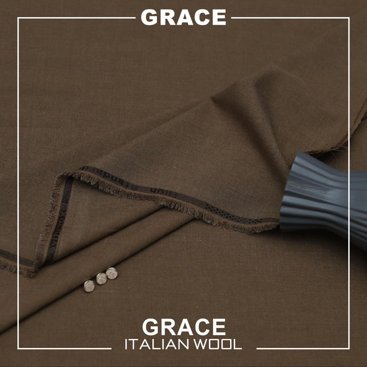Grace Italian Wool-brown