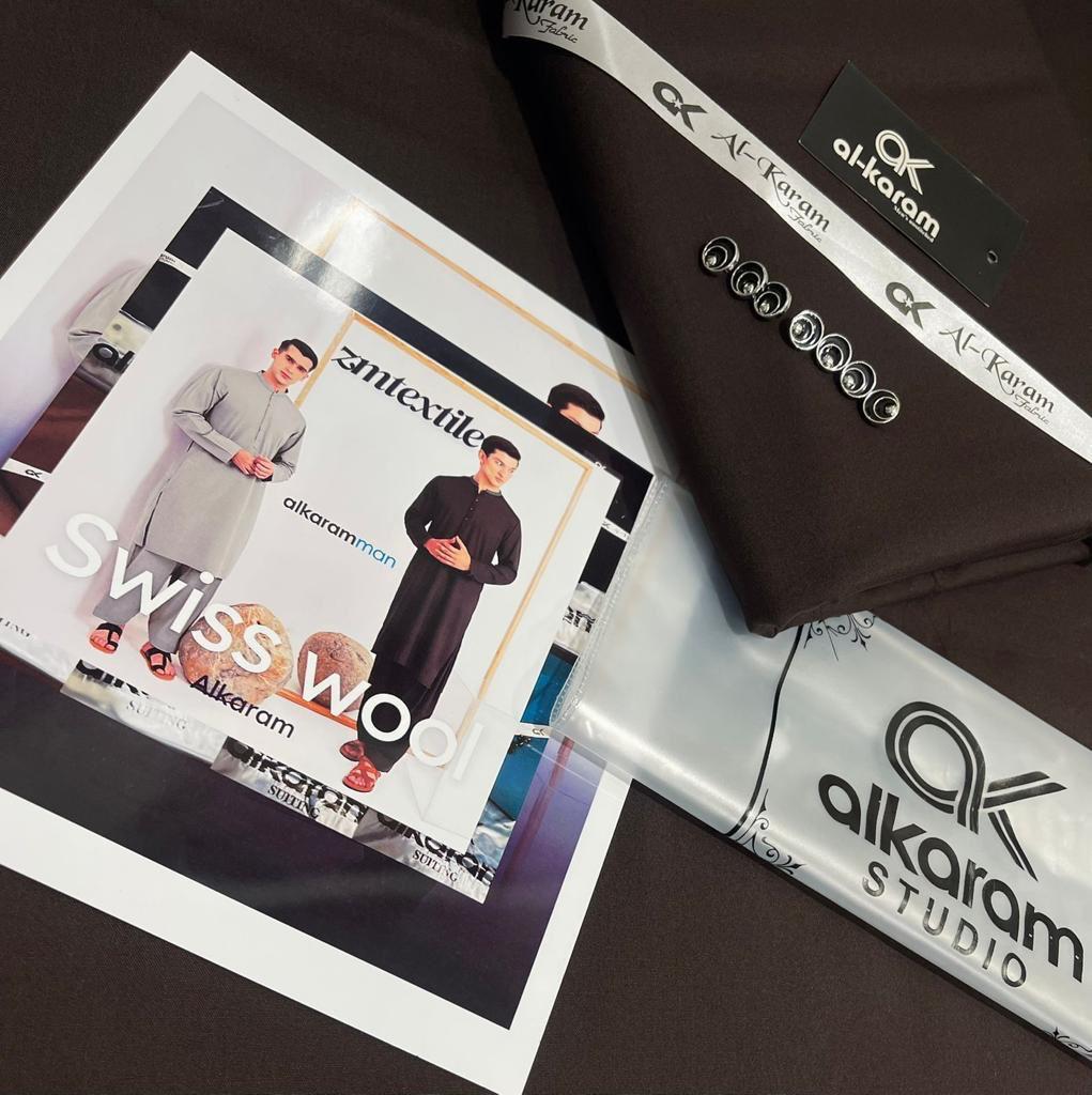 Al-Karam Swiss-Unstitched Men's Wear