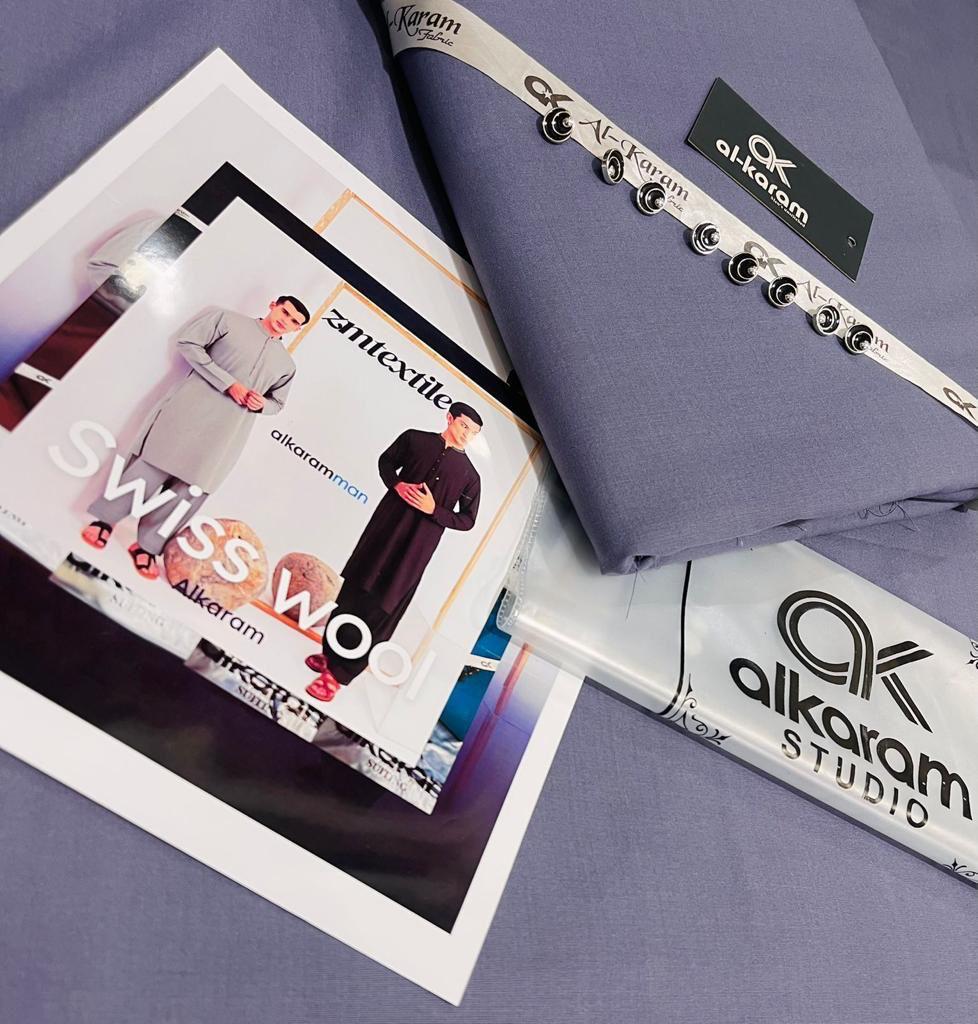 Al-Karam Swiss-Unstitched Men's Wear