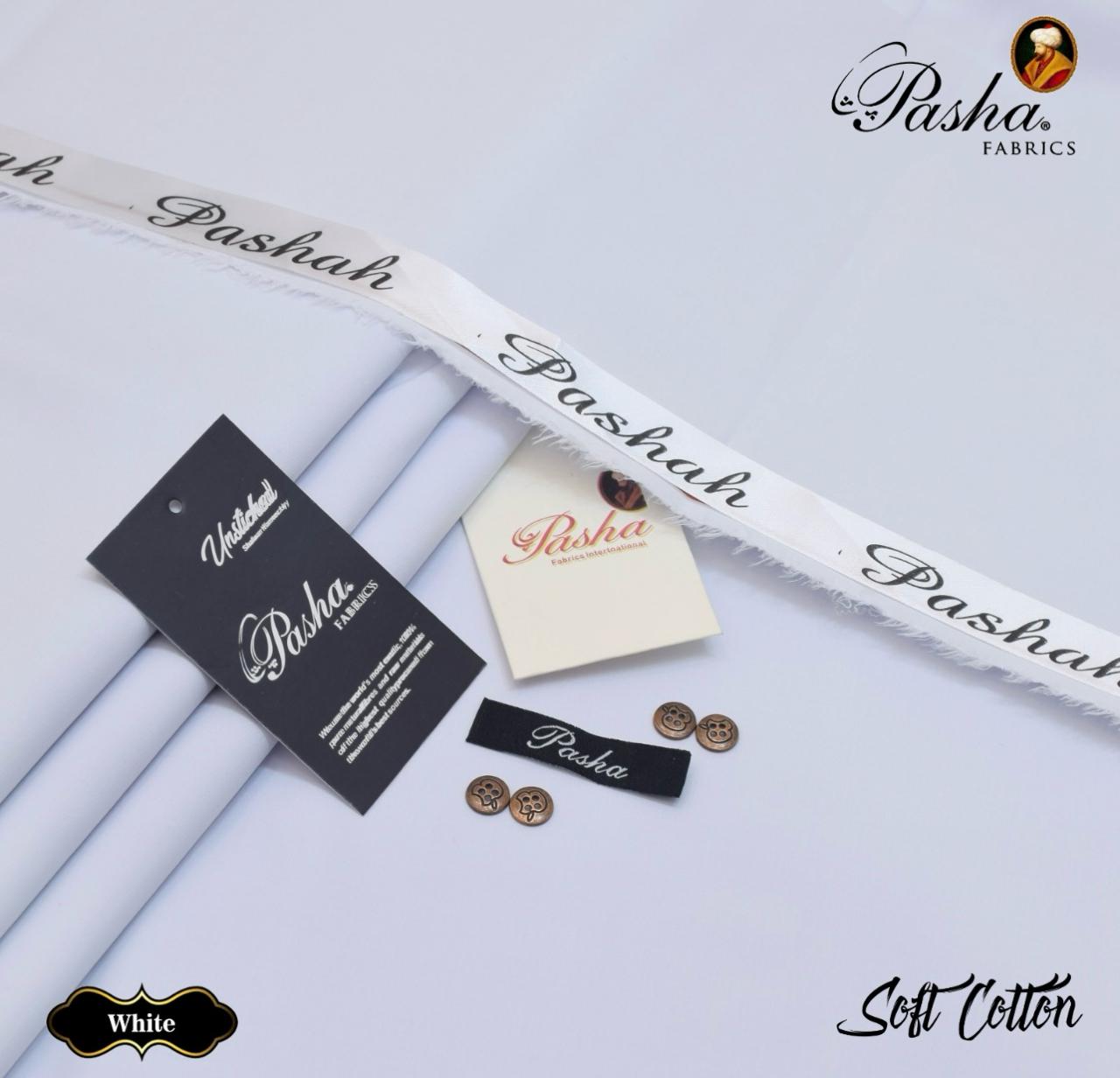 Pasha Cotton-White