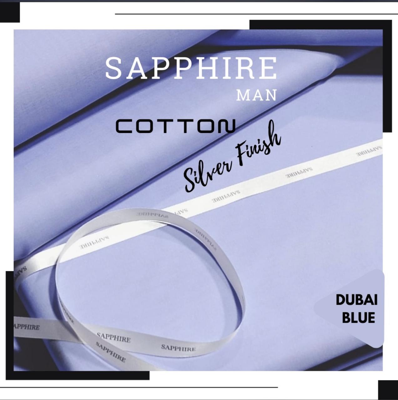 Sapphire Cool Breeze Cotton-Dubai blue