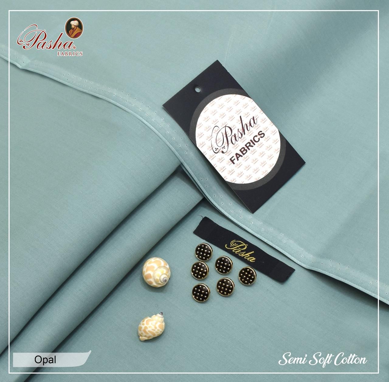 Pasha Silver cotton (Opal)