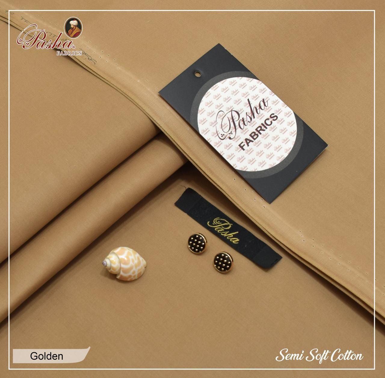 Pasha Silver cotton (Golden Wooden)