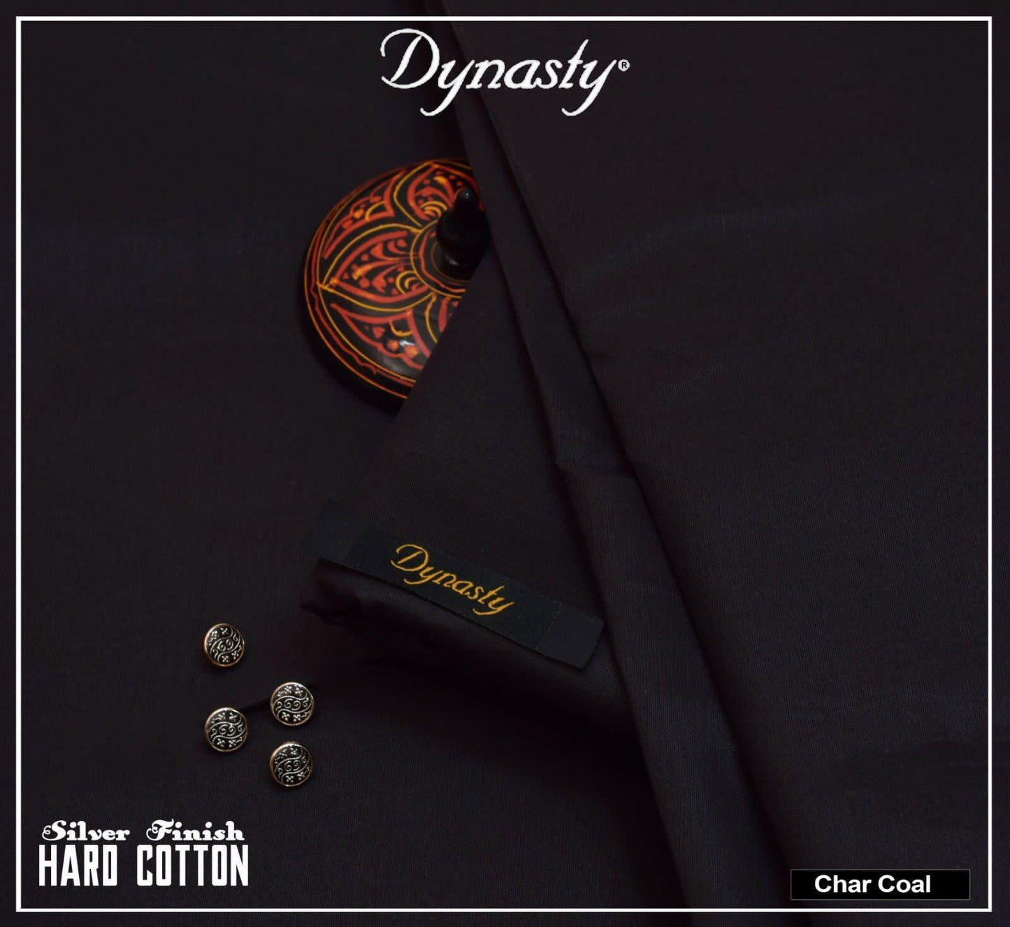 Dynasty Cotton (Charcoal)