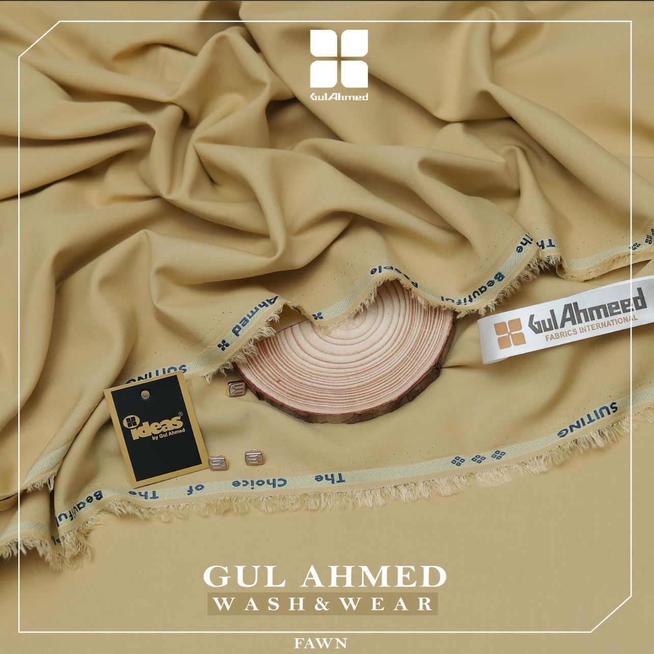 GulAhmad WashnWear (Fawn)