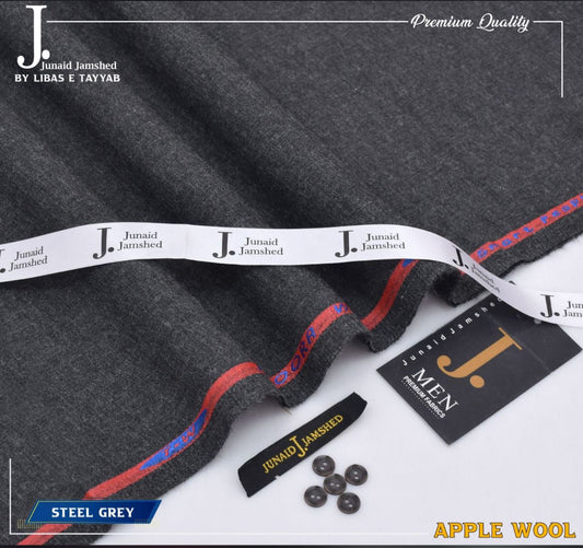 J.Marino Wool-Steel Grey