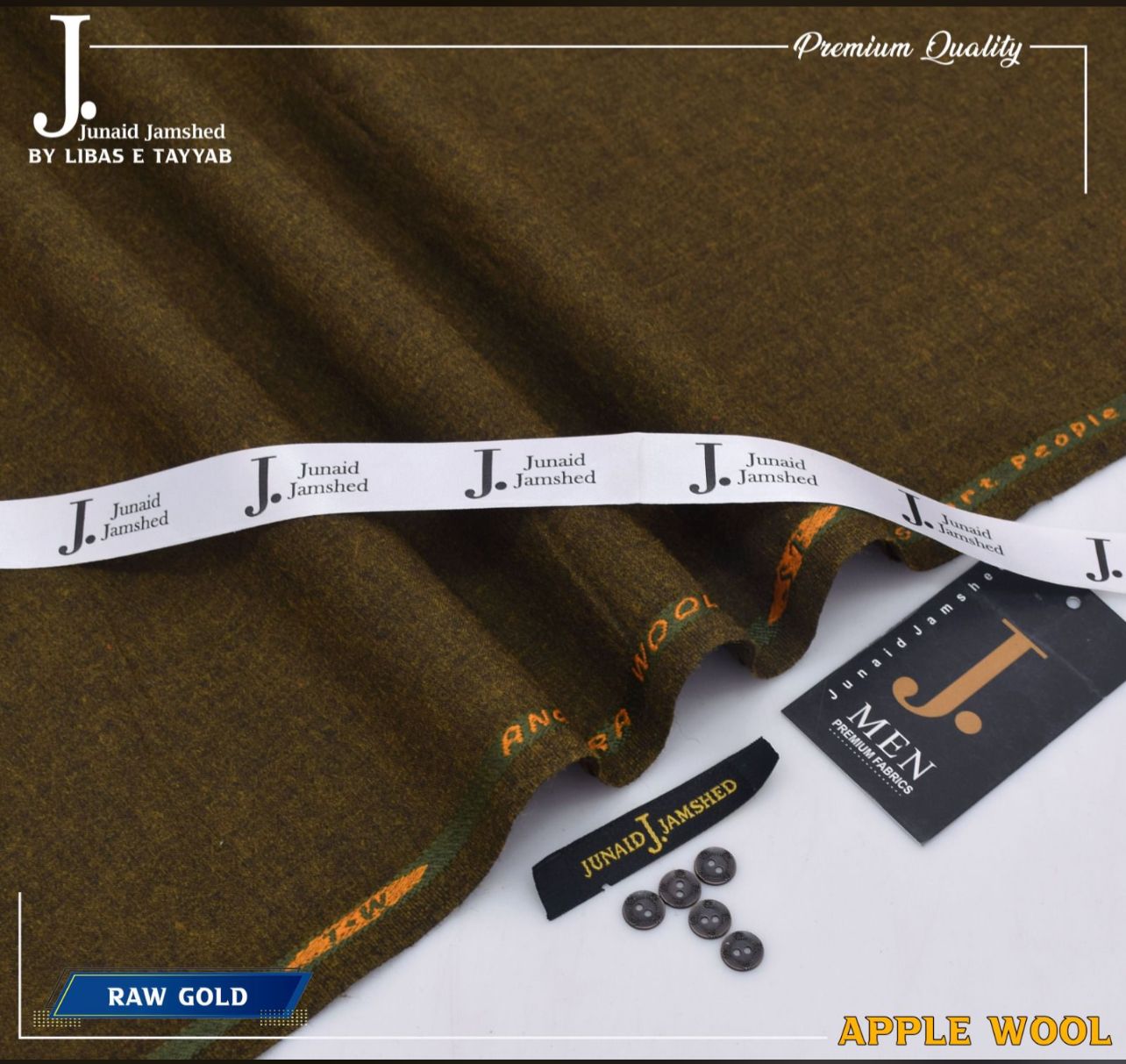 J.Marino Wool-Dark Raw Gold