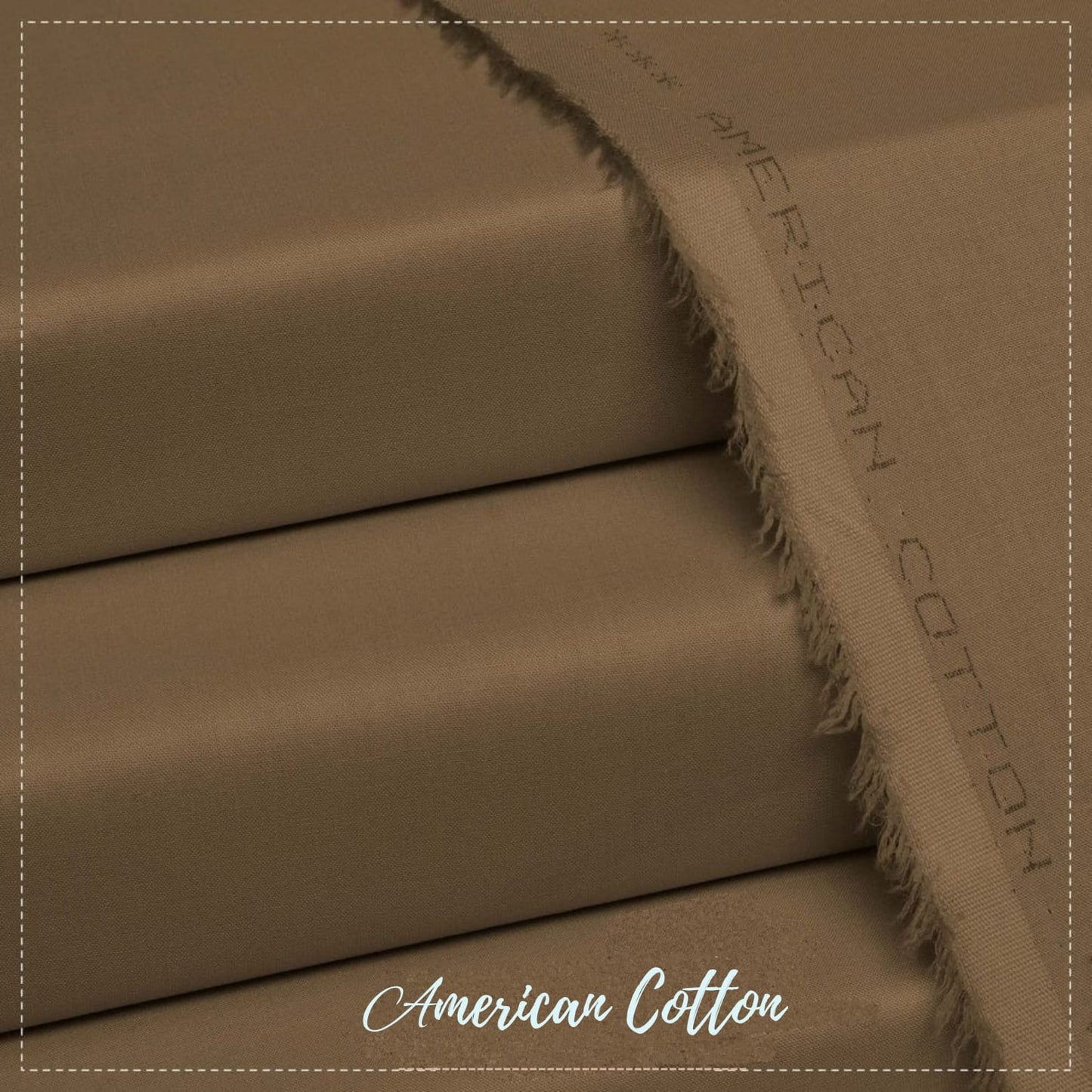 American Cotton Coffee - Unstitched Men's Wear by MM VIRSA