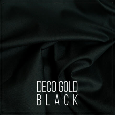 Black Doco Gold-Unstitched Men's Wear by MM VIRSA