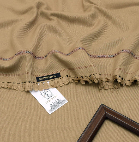 Sapphire Wool Shawl-Skin