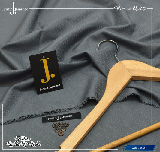 J. Self Texture Wash&Wear (Grey )
