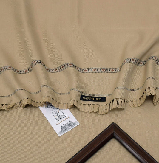 Sapphire Wool Shawl-Light Skin