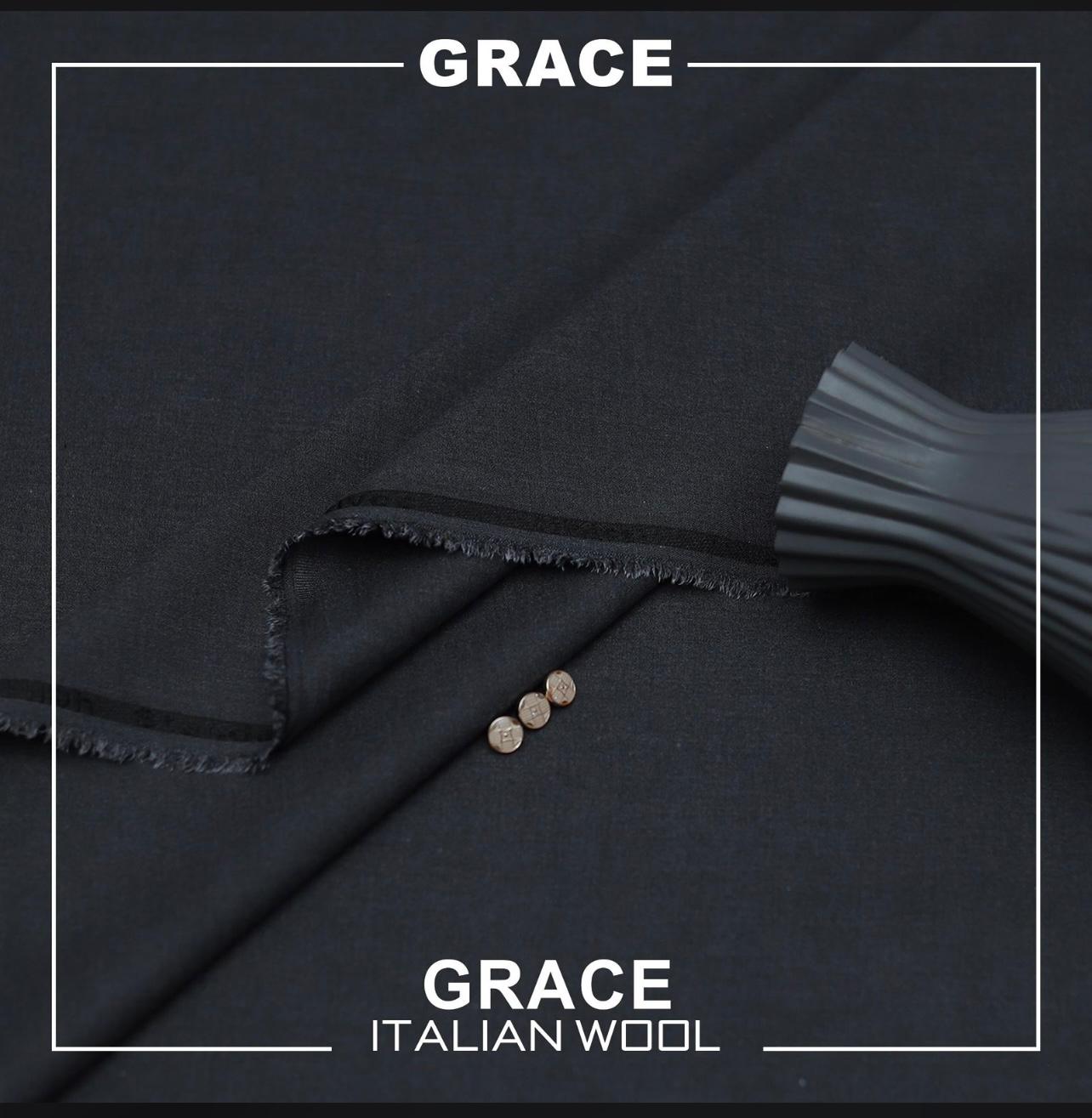 Grace Italian Wool-Carbon