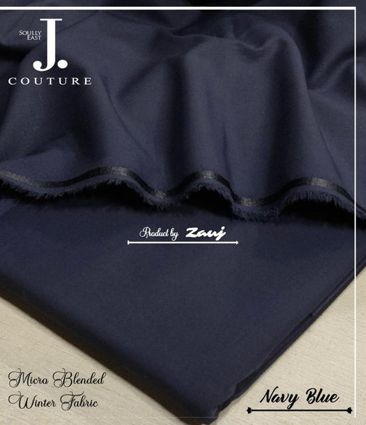 J.Couture Navy-blue-Unstitched men's wear