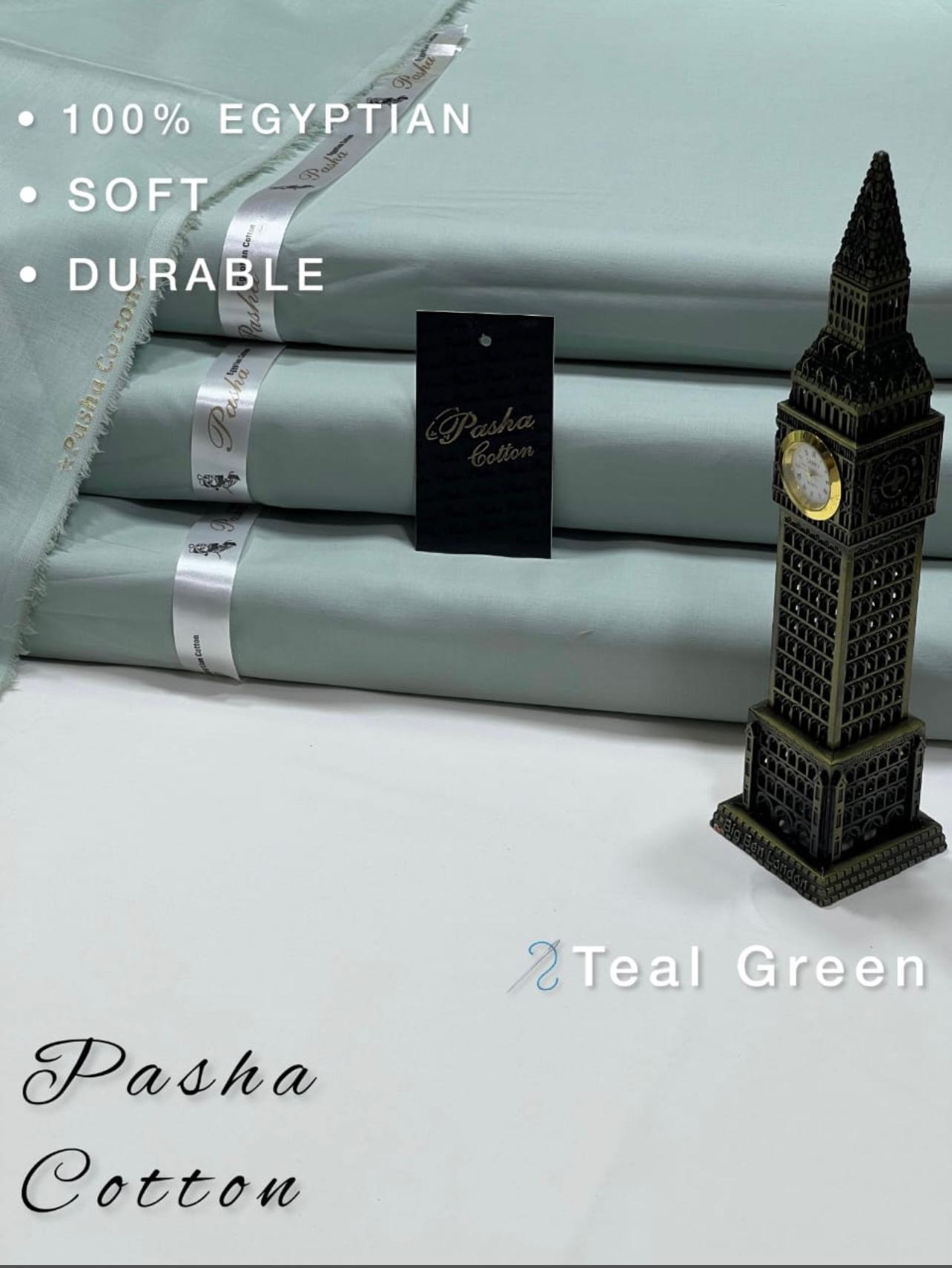 Pasha Cotton-Teal Green