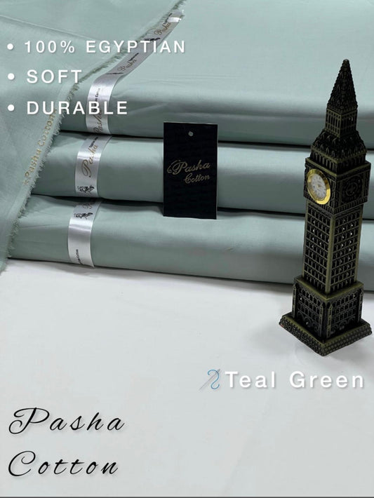 Pasha Cotton-Teal Green