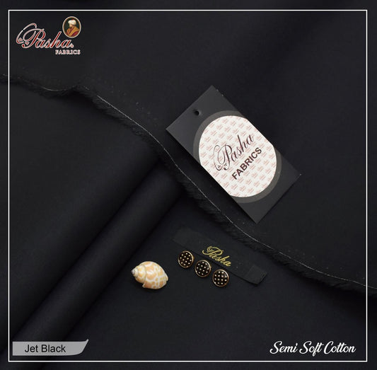 Pasha Silver cotton (Black)