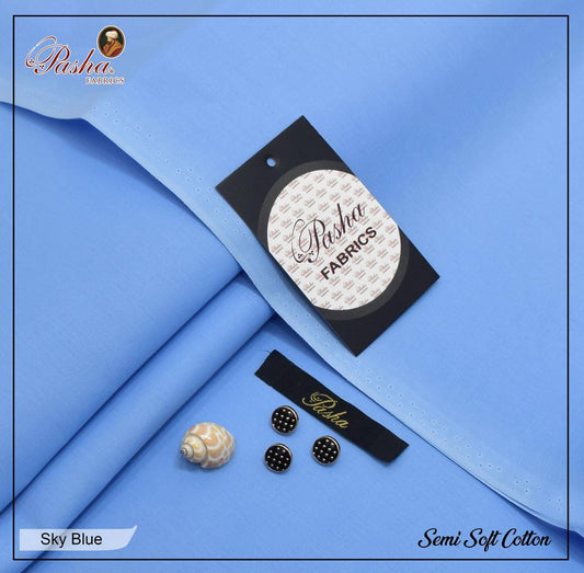 Pasha Silver cotton (Skyblue)