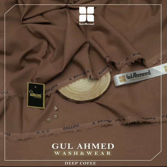 GulAhmad WashnWear (Deep Coffee)