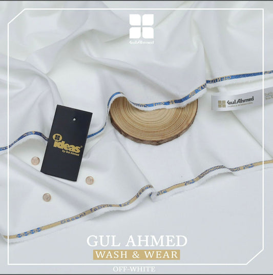 GulAhmad WashnWear (Off-White)
