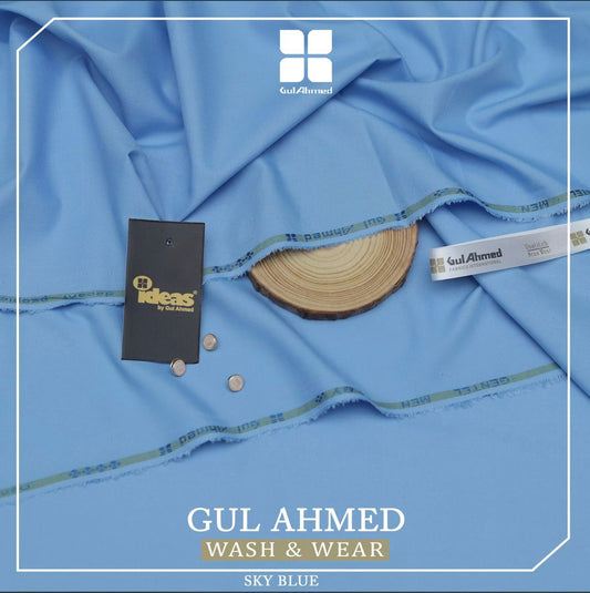 GulAhmad WashnWear (Skyblue)