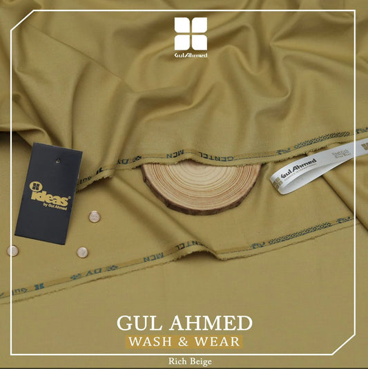 GulAhmad WashnWear (Rich Beige)