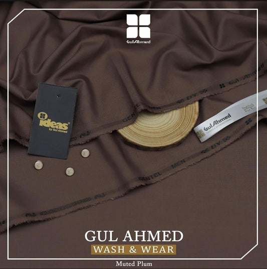 GulAhmad WashnWear (Muted Plam)