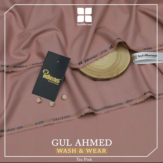 GulAhmad WashnWear (Tea Pink)