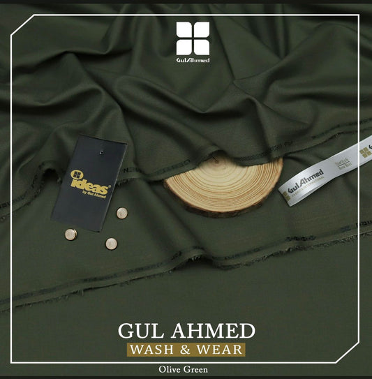 GulAhmad WashnWear (Olive green)