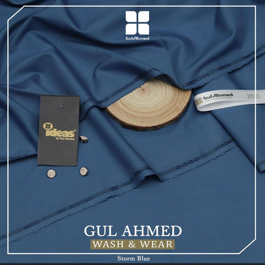 GulAhmad WashnWear (Strome Blue)