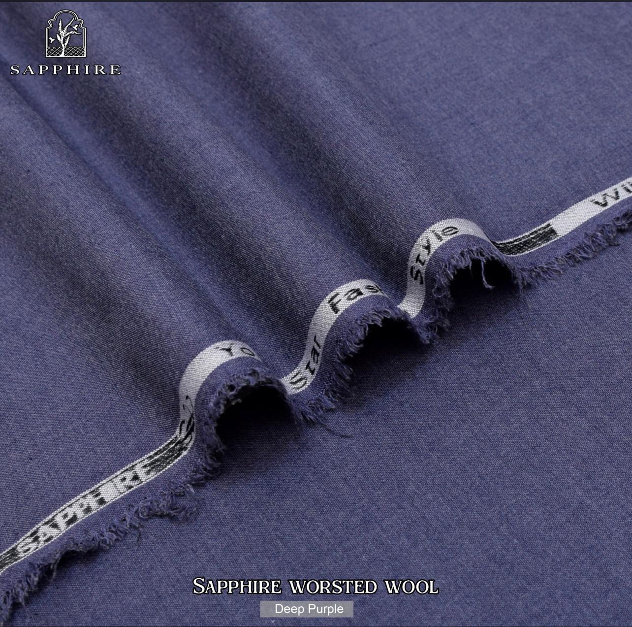 Sapphire 3D Wool-Deep Purple