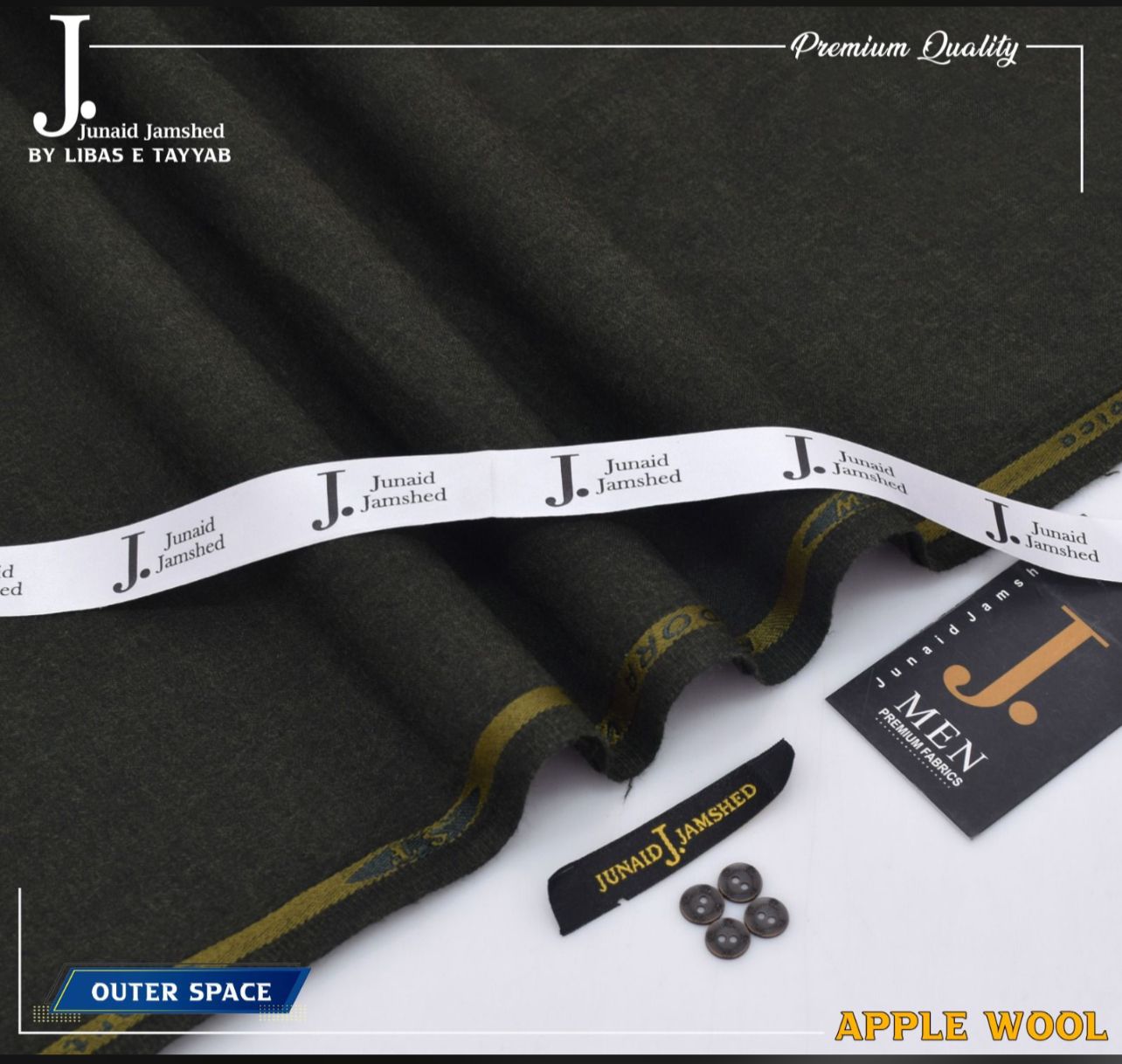 J.Marino Wool-Dark Grey