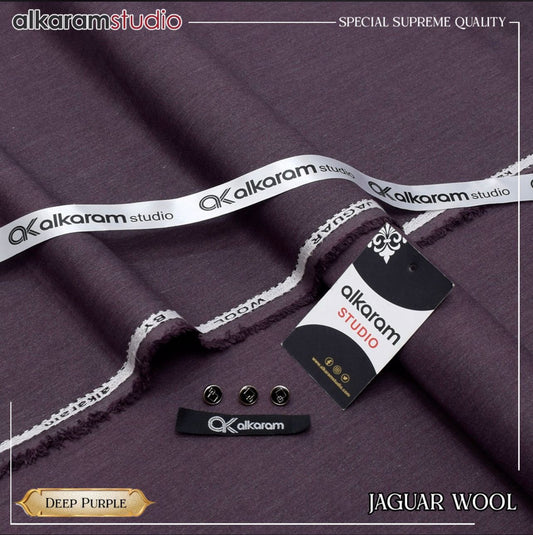 Alkaram Jaguar Wool-Deep Purple