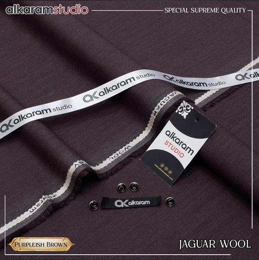 Alkaram Jaguar Wool-Purplish Brown