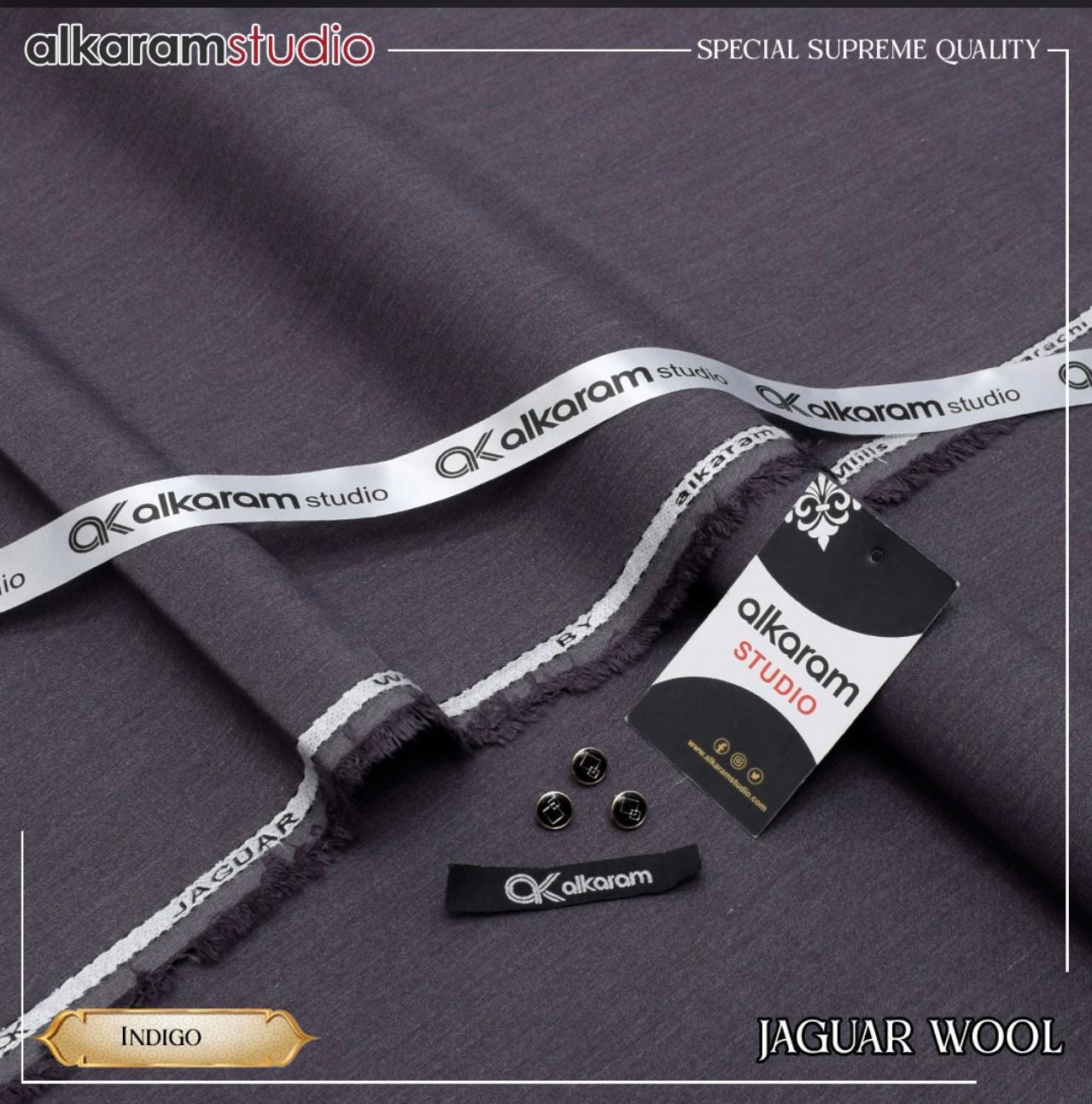 Alkaram Jaguar Wool-Indigo