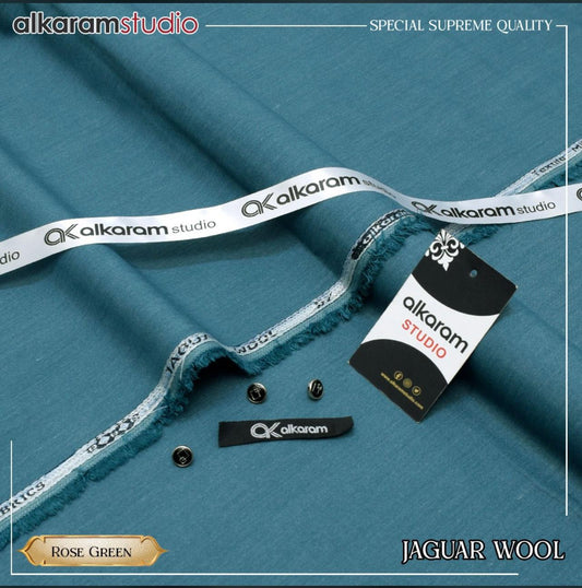Alkaram Jaguar Wool-Rose Green