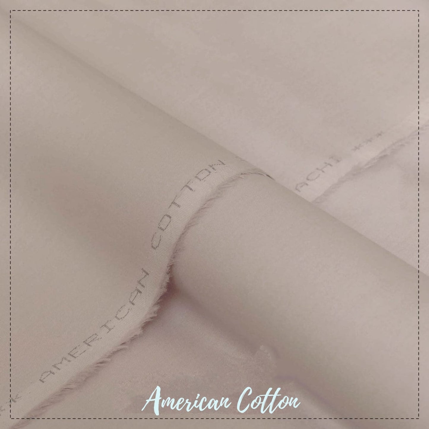 American Cotton Sand  - Unstitched Men's Wear by MM VIRSA