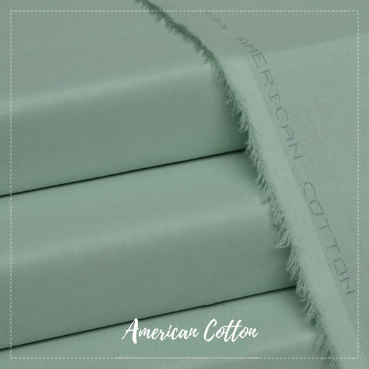 American Cotton Aqua  - Unstitched Men's Wear by MM VIRSA