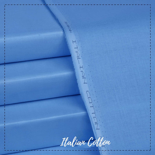 Italian Cotton Sky- Unstitched Men's Wear by MM VIRSA