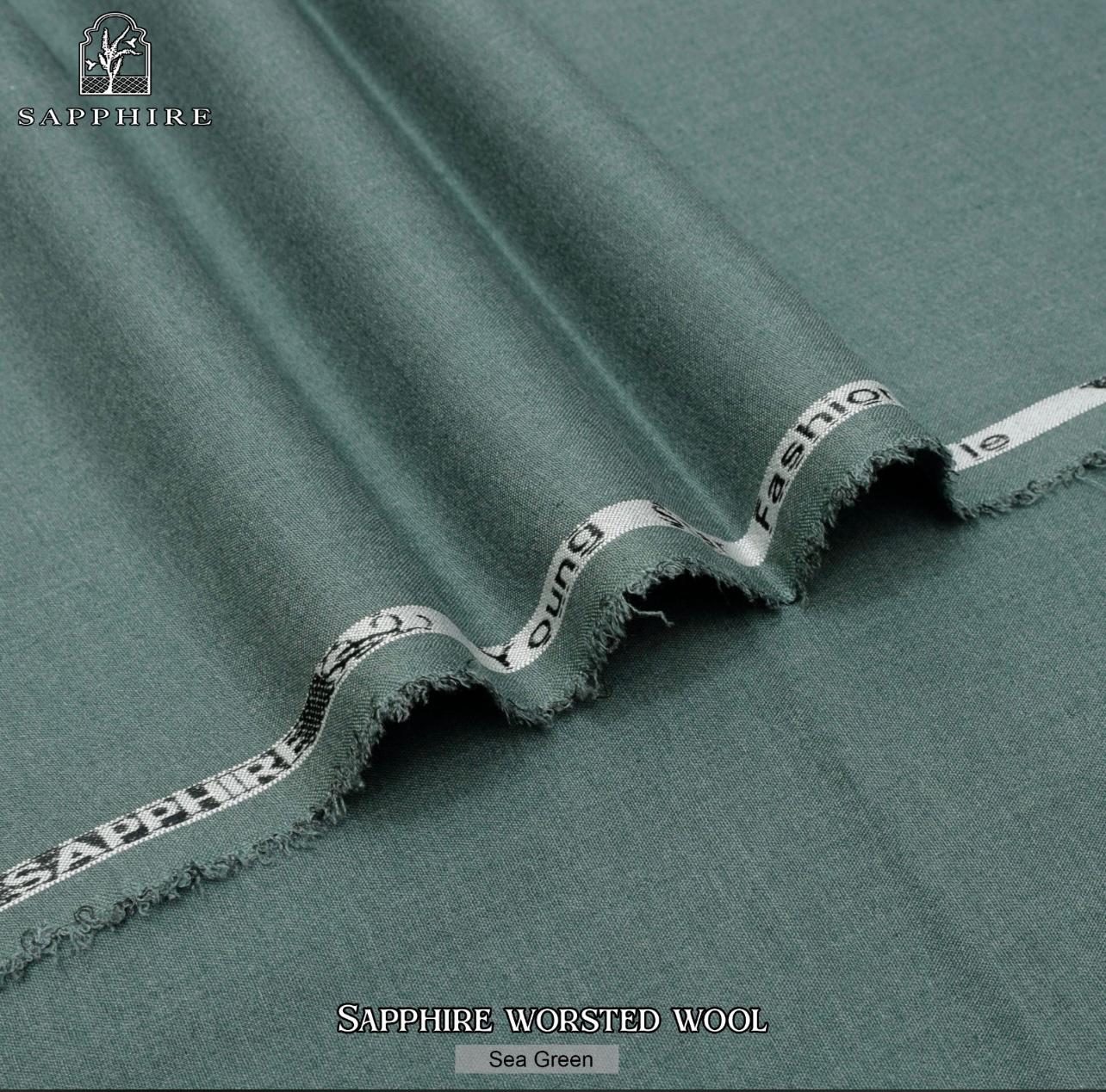 Sapphire 3D Wool-Sea Green