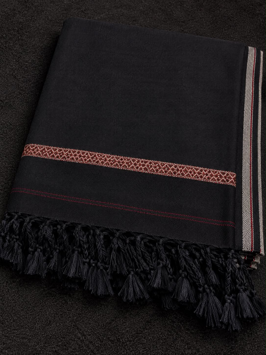 Premium Hand made Wool Shawl – Crafted by Hand, Made for Winter - Allow to Open Parcel